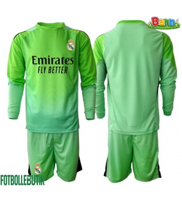 Real Madrid Målvakt Bortaställ Barn 2025-26 Långärmad (+ Korta byxor)